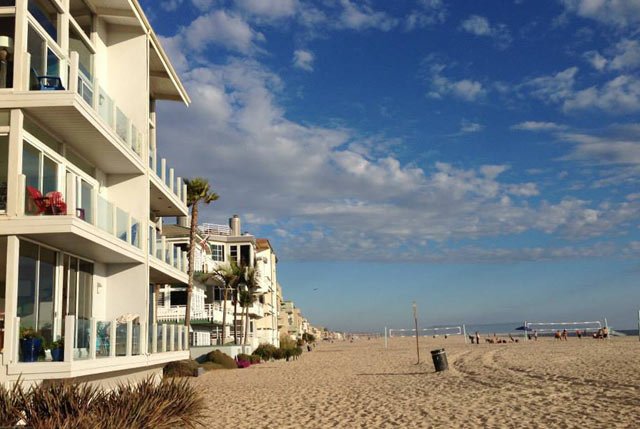 Strandhäuser in Santa Monica