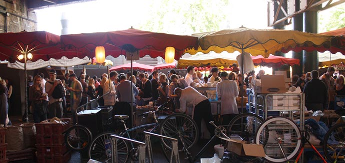 Alles mögliche auf dem Borough Market