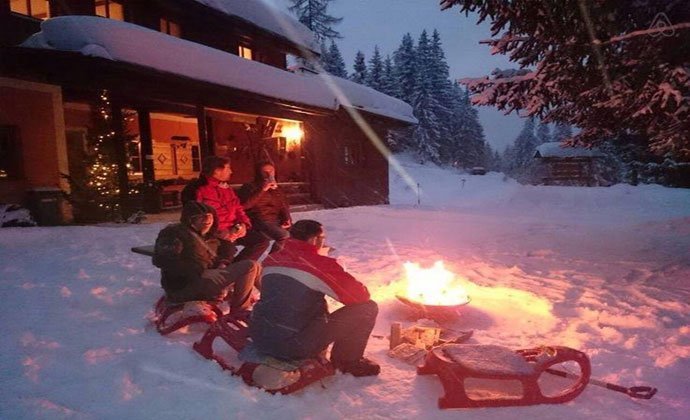 weihnachtlicher Hüttenzauber